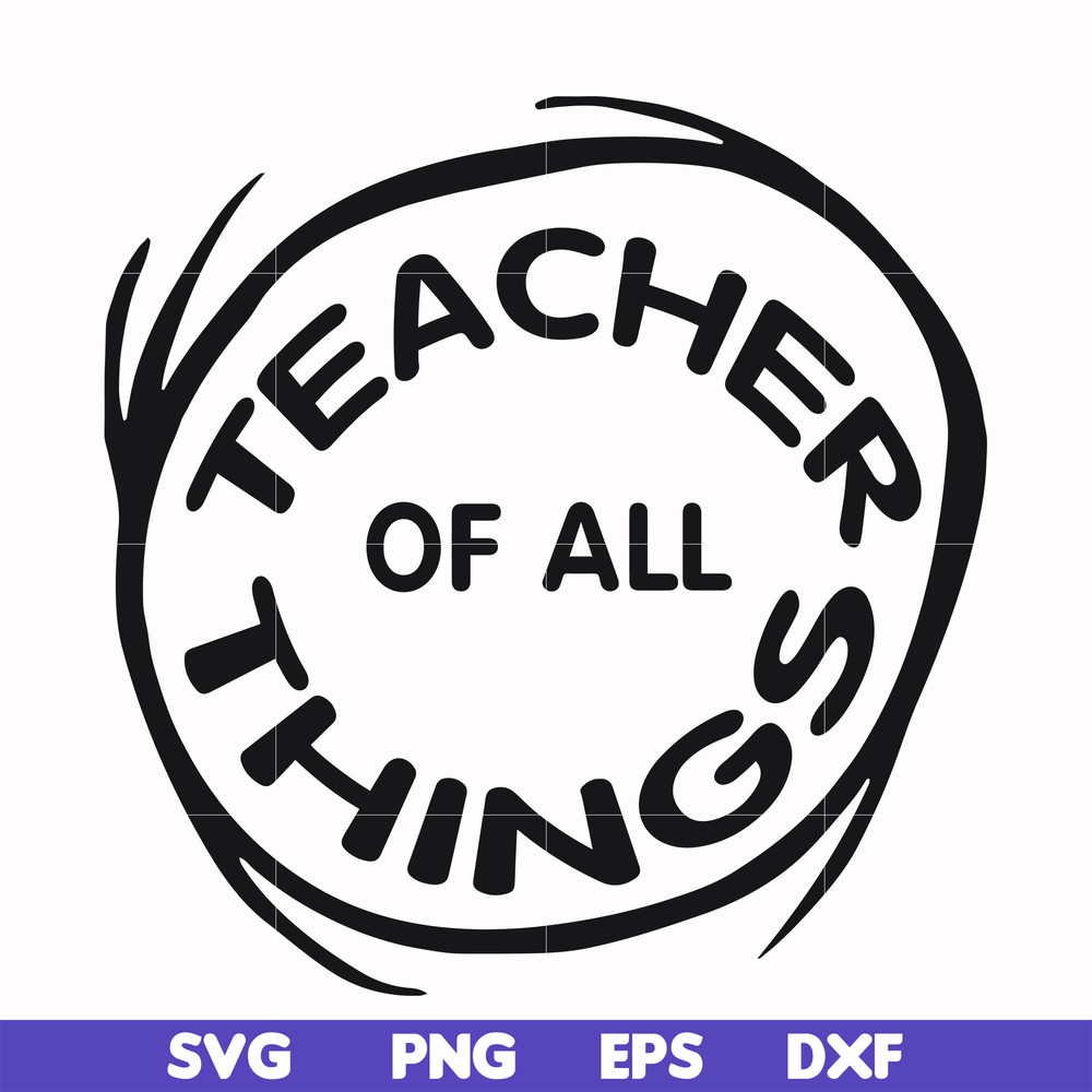 DR000161-Teacher of all things svg, png, dxf, eps file DR000161.jpg