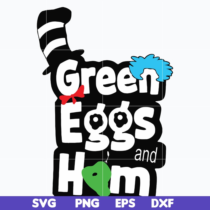 DR0601218-Green eggs and home svg, Dr seuss svg, png, dxf, eps digital file DR0601218.jpg