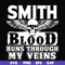 FN000173-Smith blood runs through my veins svg, png, dxf, eps file FN000173.jpg