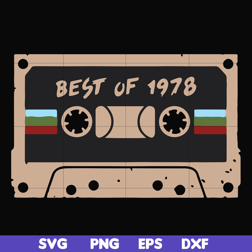 FN000207-Best of 1978 svg, png, dxf, eps file FN000207.jpg