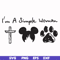 FN000301-I'm a simple woman svg, png, dxf, eps file FN000301.jpg