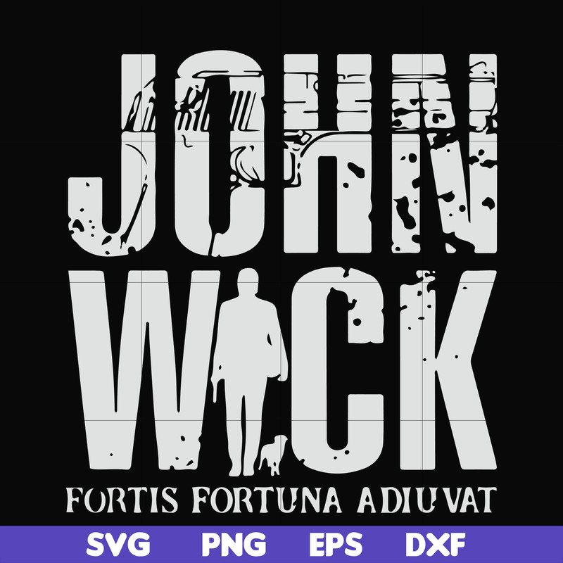FN000771-John wick svg, png, dxf, eps file FN000771.jpg