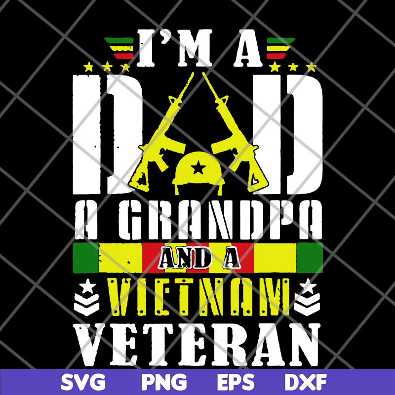 FTD03062110-I'm a dad a grandpa svg, png, dxf, eps digital file FTD03062110.jpg