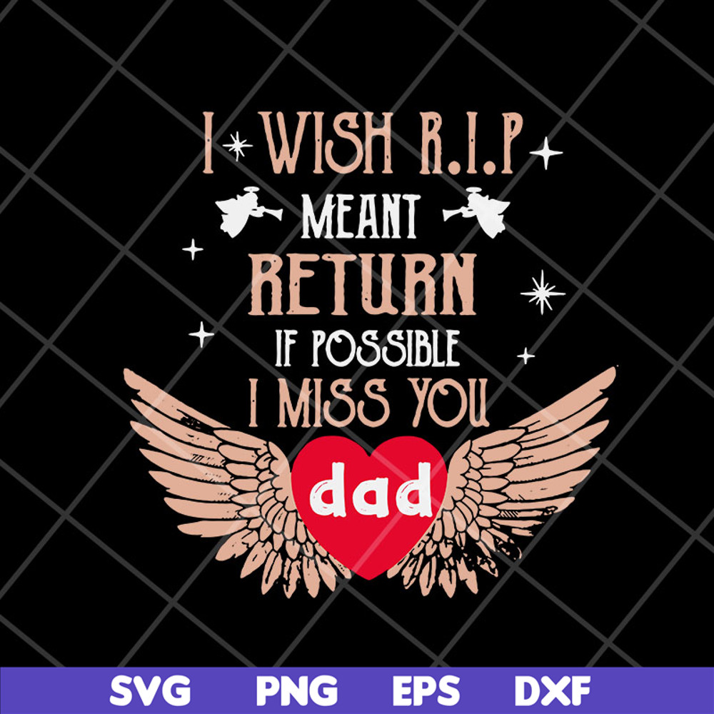 FTD07052106-i wish rip svg, png, dxf, eps digital file FTD07052106.jpg