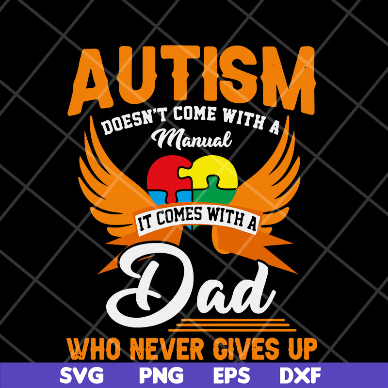 FTD07052115-autism dad svg, png, dxf, eps digital file FTD07052115.jpg