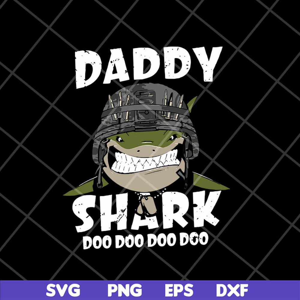 FTD10052120-Daddy Shark Doo Doo Army Dad svg, png, dxf, eps digital file FTD1005220.jpg