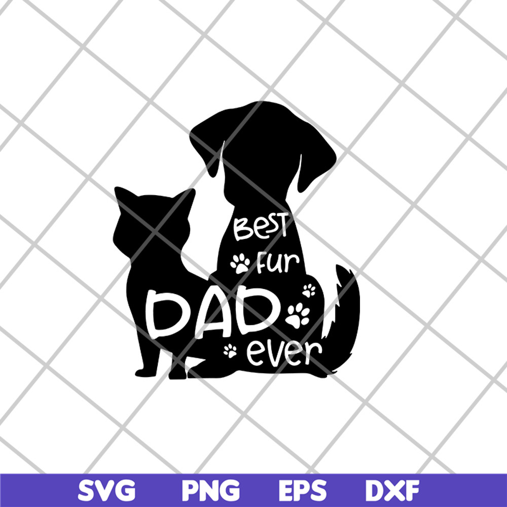 FTD10062124-Fur Dad Ever svg, png, dxf, eps digital file FTD10062124.jpg