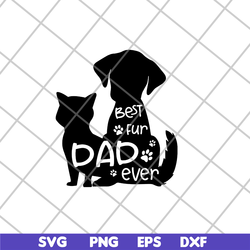 FTD10062124-Fur Dad Ever svg, png, dxf, eps digital file FTD10062124.jpg