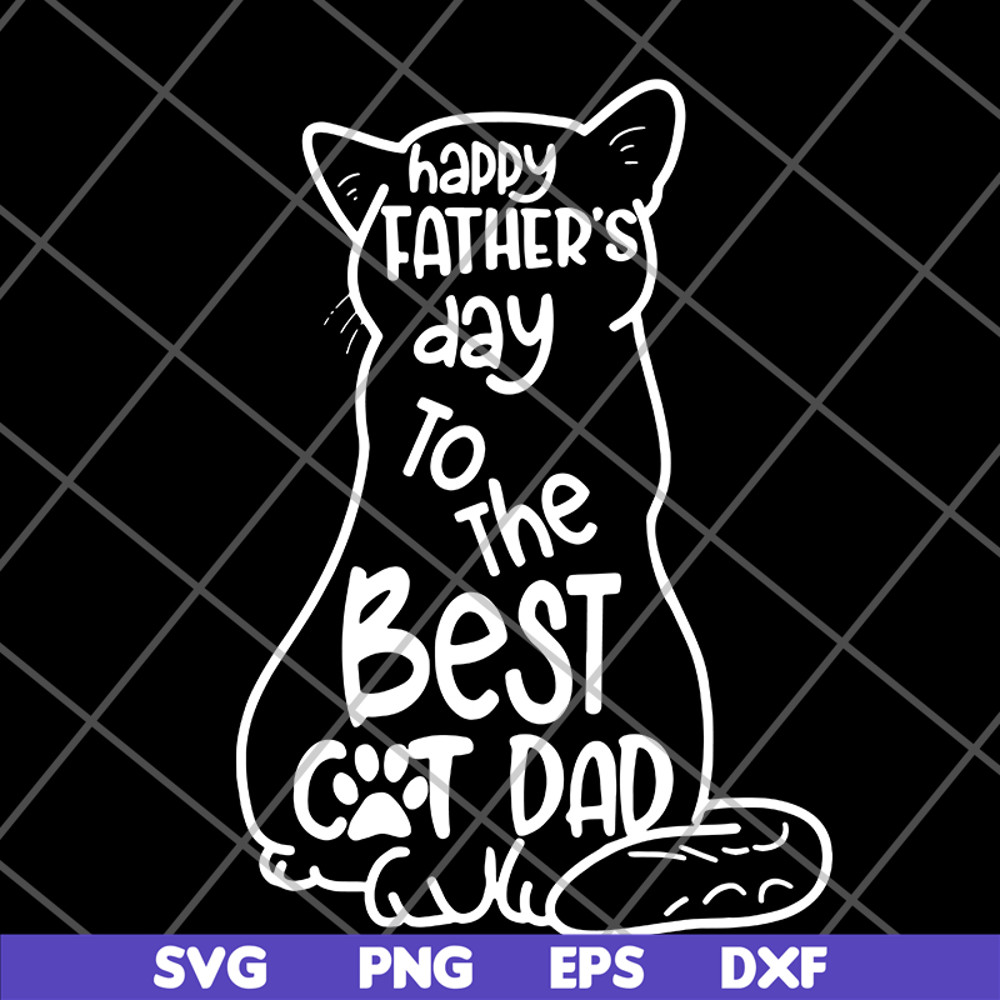 FTD10062125-Cat dad father svg, png, dxf, eps digital file FTD10062125.jpg