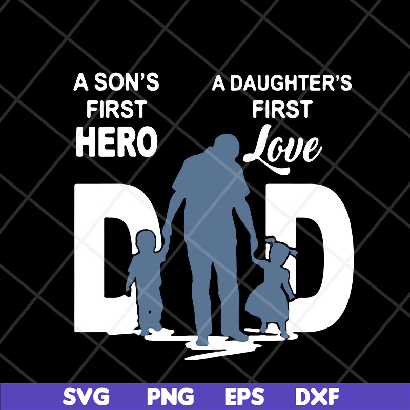 FTD13052109-a son's first hero dsvg, png, dxf, eps digital file FTD13052109.jpg