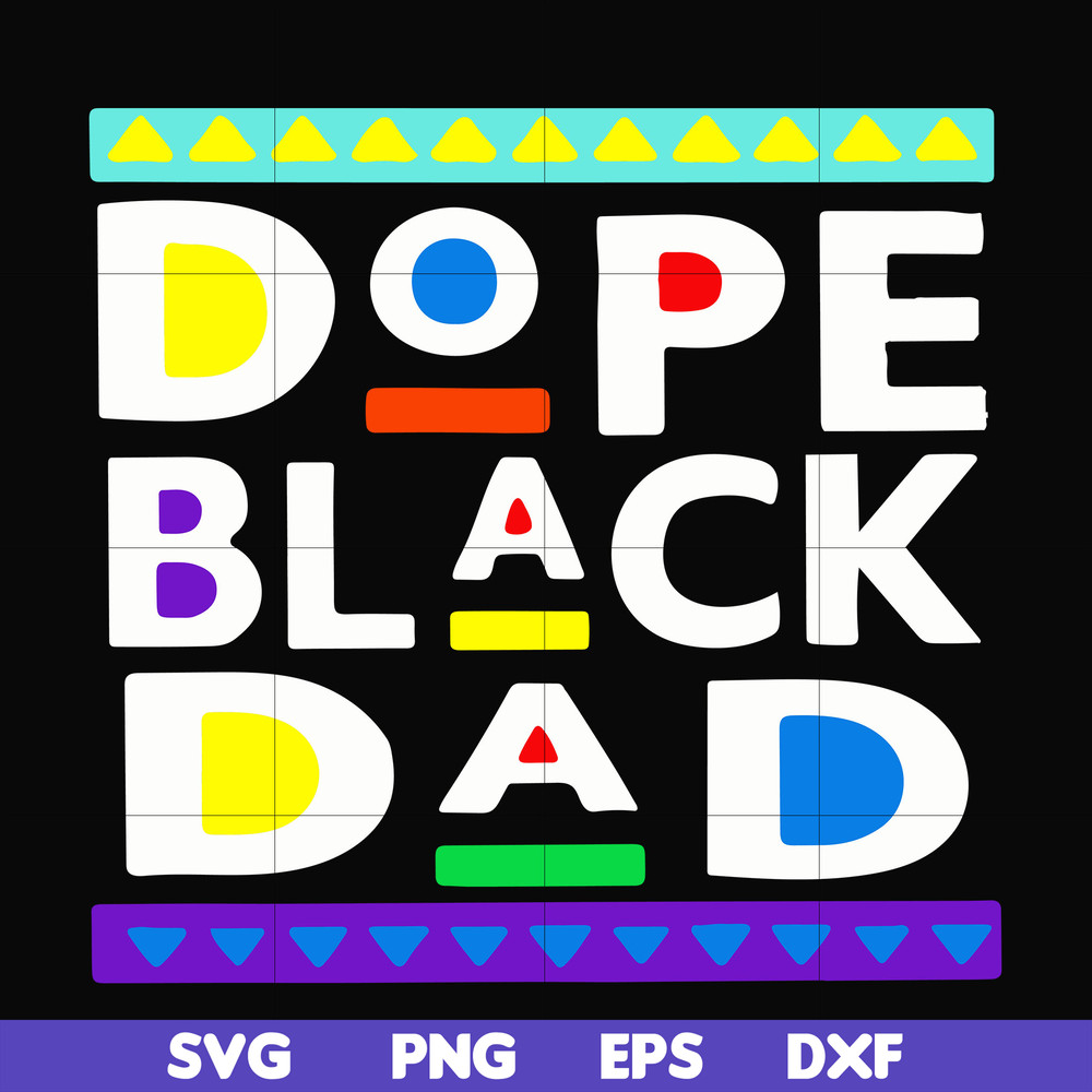 FTD19-DOPE BLACK DAD svg, png, dxf, eps, digital file FTD19.jpg