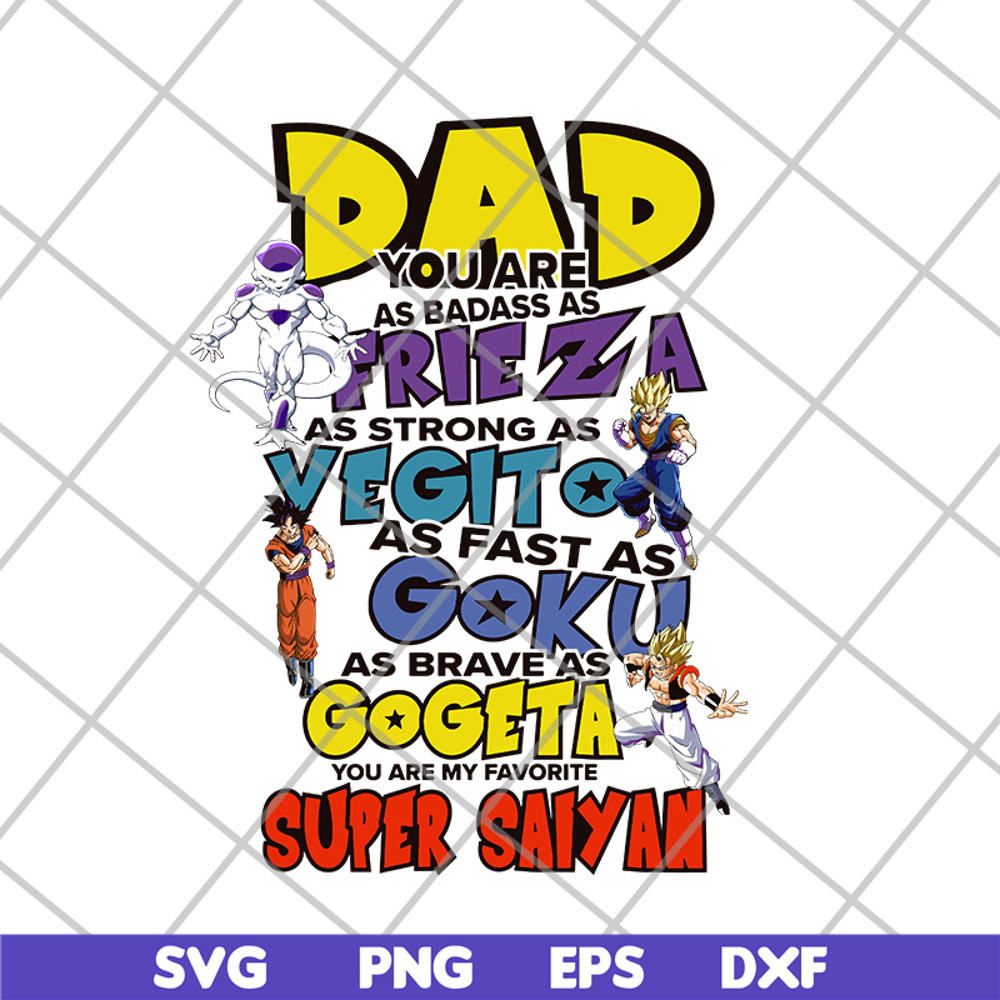 FTD21052107-Dragon Ball Z inspired My Favorite Dad or Favourite Fathers day or Birthday svg, png, dxf, eps digital file FTD21052107.jpg