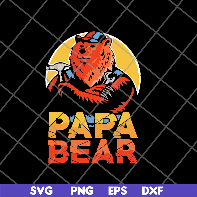 FTD24052107-papa bear svg, png, dxf, eps digital file FTD24052107.jpg