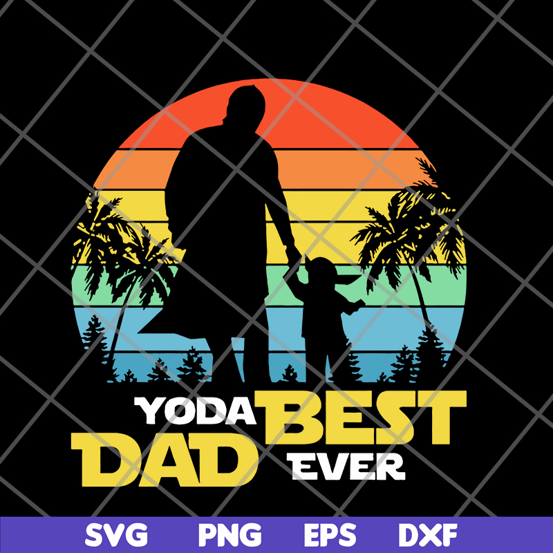 FTD24052113-yoda best dad ever svg, png, dxf, eps digital file FTD24052113.jpg
