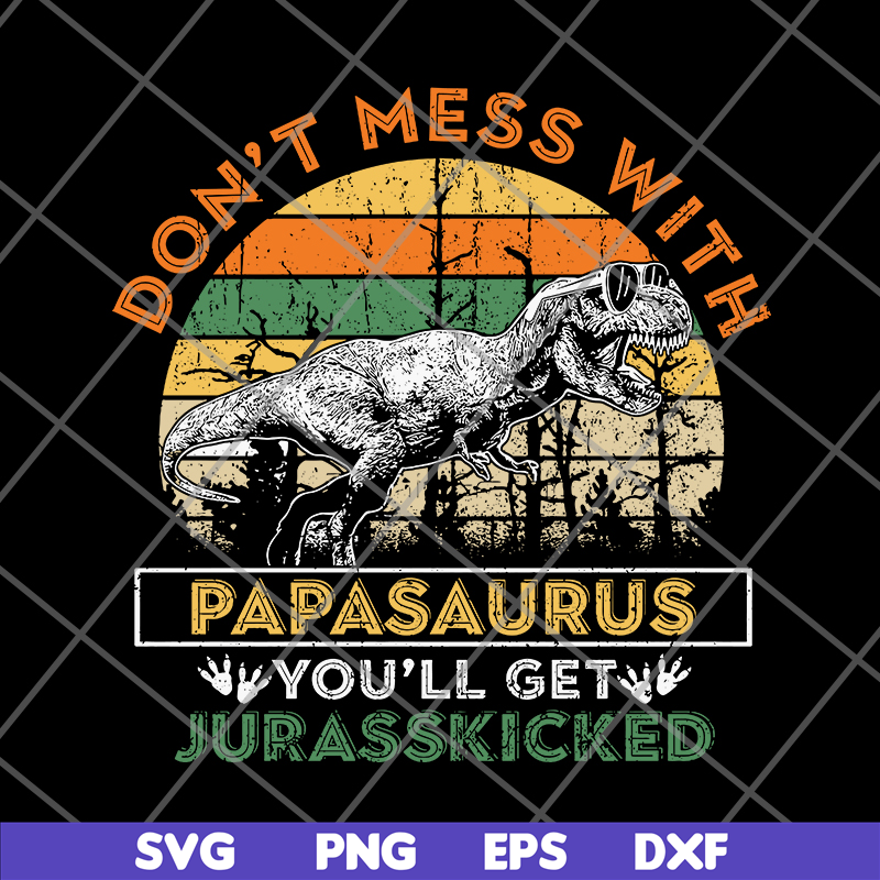 FTD24052117-Papa Saurus svg, png, dxf, eps digital file FTD24052117.jpg