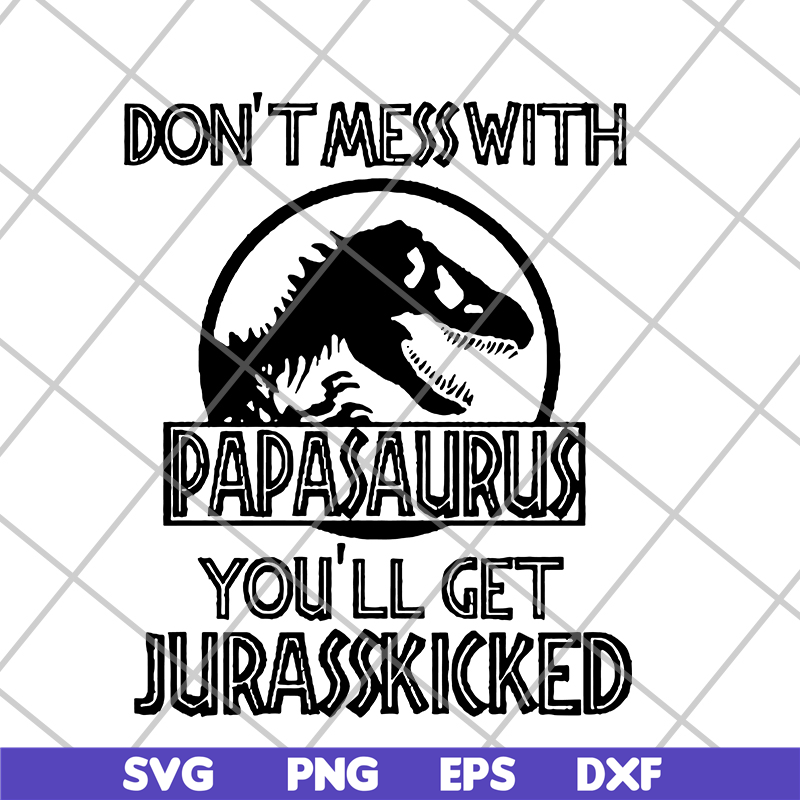FTD24052118-Papa Saurus svg, png, dxf, eps digital file FTD24052118.jpg