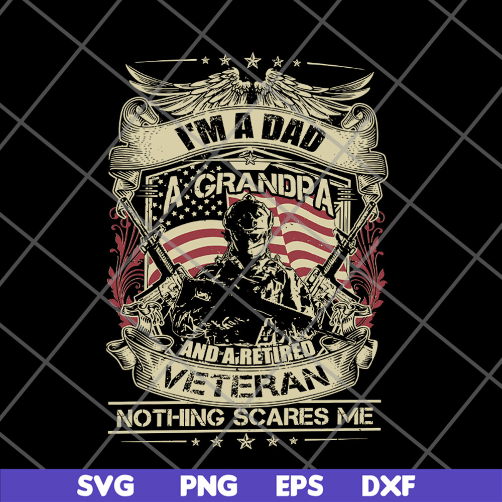 FTD27052107-Im A Dad A Grandpa svg, png, dxf, eps digital file FTD27052107.jpg