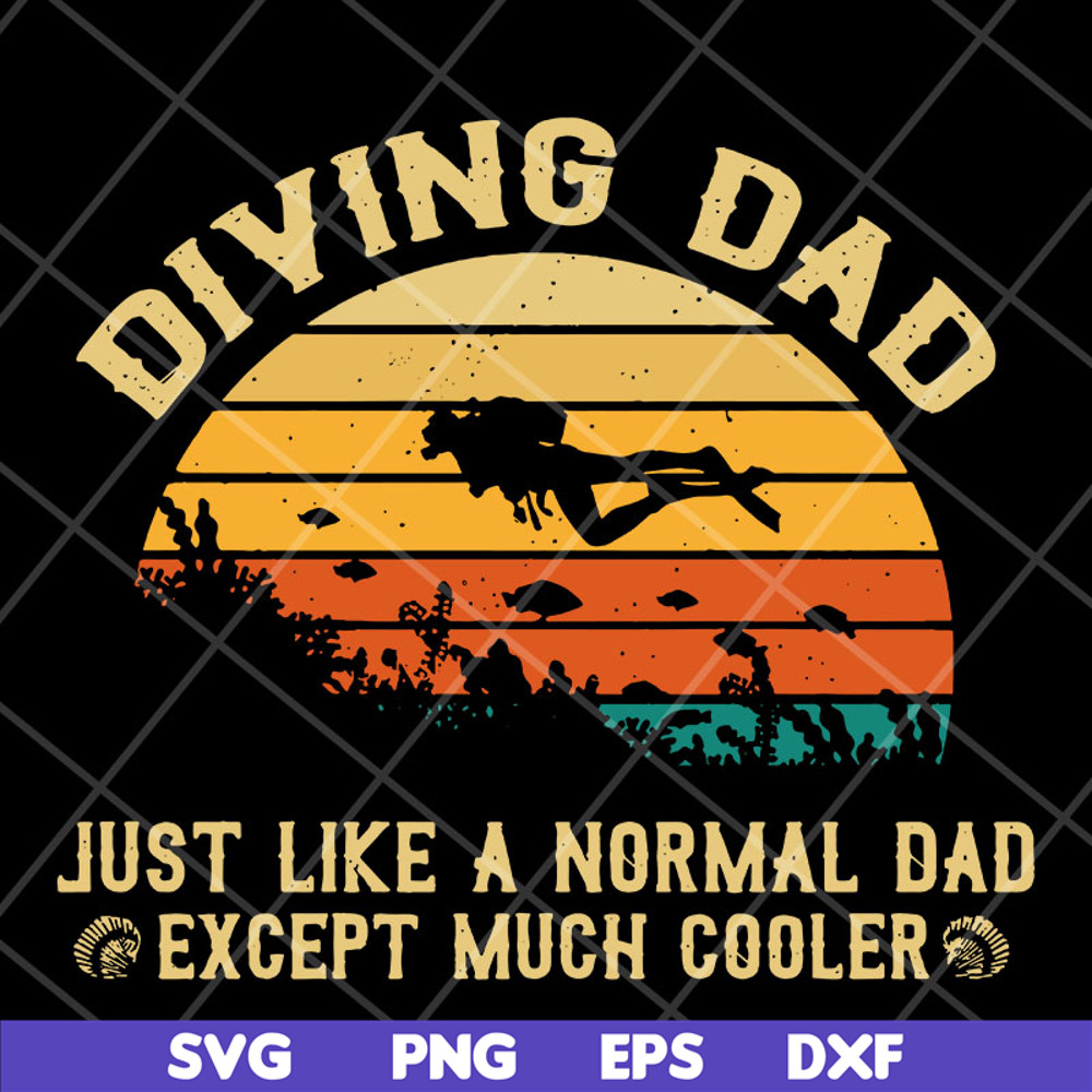 FTD29042105-Diving dad svg, Fathers day svg, png, dxf, eps digital file FTD29042105.jpg