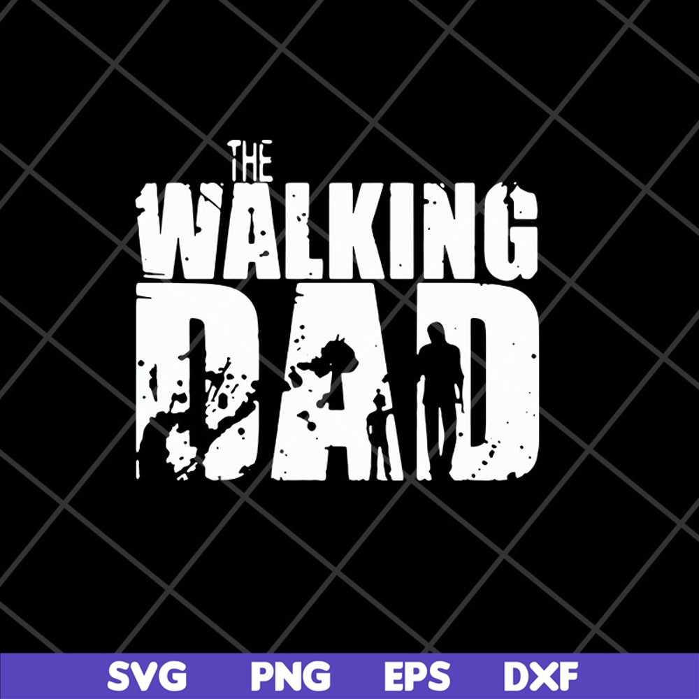 FTD29042130-The walking dad svg, Fathers day svg, png, dxf, eps digital file FTD29042130.jpg