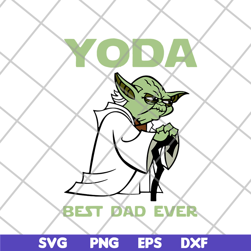 FTD29052142-Yoda best dad ever svg, png, dxf, eps digital file FTD29052142.jpg