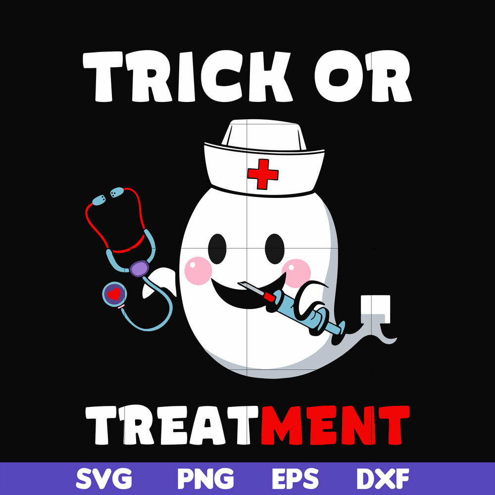 HLW0006-trick or treatment svg, halloween svg, png, dxf, eps digital file HLW0006.jpg