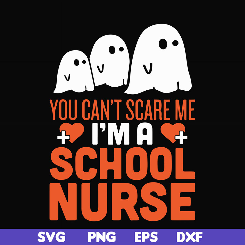 HLW0106-i am a school nurse svg, png, dxf, eps digital file HLW0106.jpg