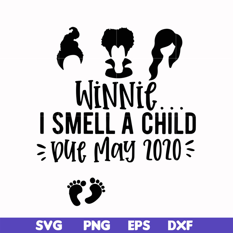 HLW0120-i smell a child svg, png, dxf, eps digital file HLW0120.jpg
