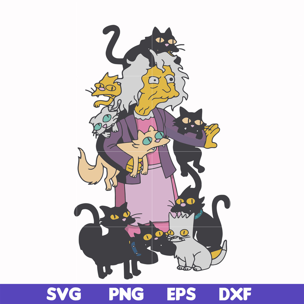 HLW0165-Old simpson svg, png, dxf, eps digital file HLW0165.jpg