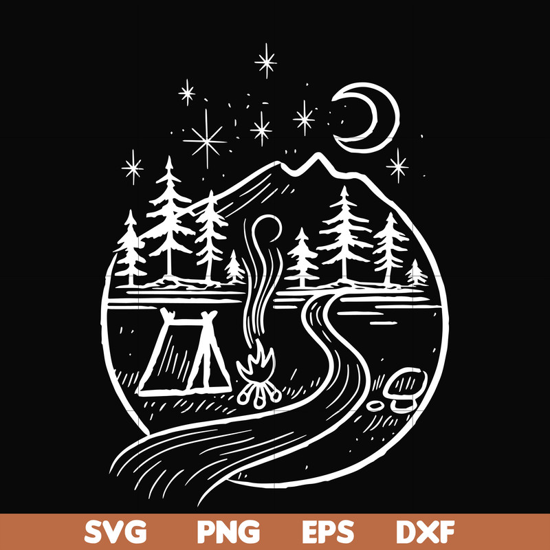 FN00049-Camping svg, png, dxf, eps file FN00049.jpg