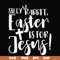 FN00050-Silly rabbit Easter is for Jesus svg, png, dxf, eps file FN00050.jpg