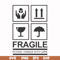 FN000567-Fragile please handle with care svg, png, dxf, eps file FN000567.jpg