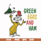 DR000126-Green eggs and ham svg, png, dxf, eps file DR000126.jpg