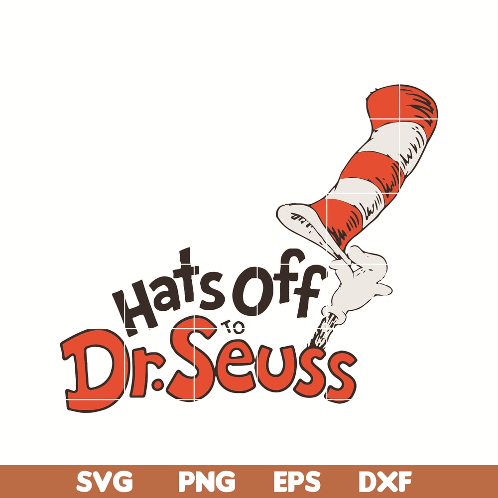 DR05012114-Hats Off Dr Seuss svg, Cat in the Hat svg, dr svg, png, dxf, eps digital file DR05012114.jpg