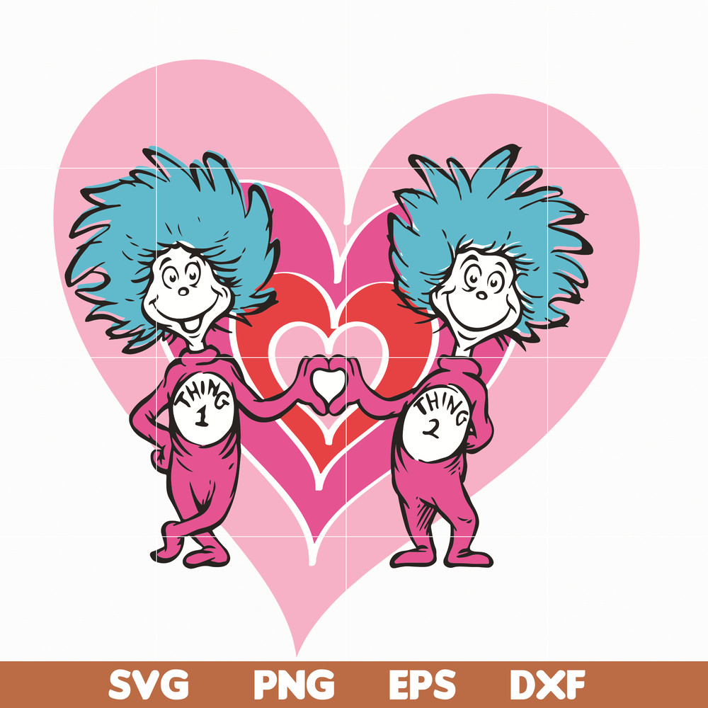 DR05012130-dr seuss valentines day cards svG, Heart dr seuss svg, dr svg, png, dxf, eps file DR05012130.jpg