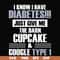 FN000289-I know I have diabetes just give me the darn cupcake google type 1 svg, png, dxf, eps file FN000289.jpg