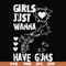 FN000310-Girl just wanna have guns svg, png, dxf, eps file FN000310.jpg