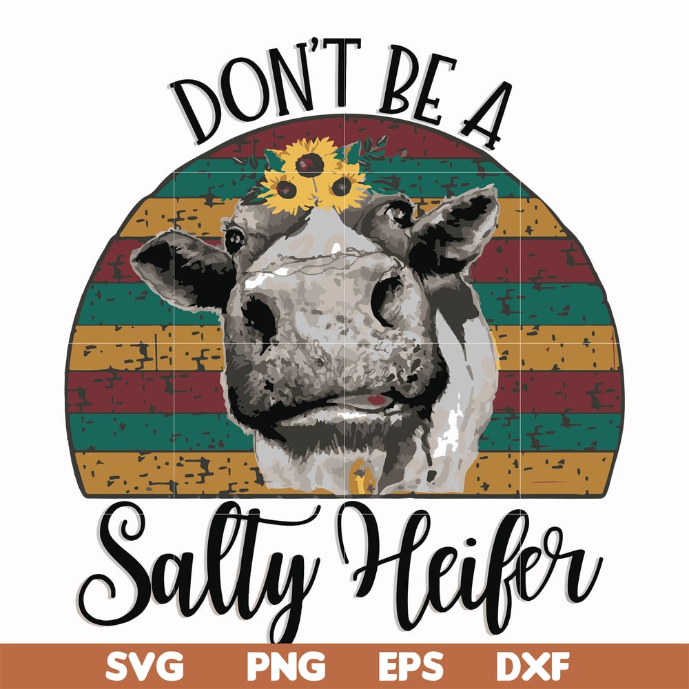 FN000372-Don't be a sally Heifer svg, png, dxf, eps file FN000372.jpg