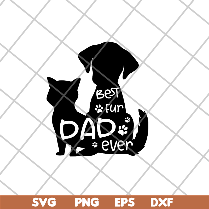 FTD10062124-Fur Dad Ever svg, png, dxf, eps digital file FTD10062124.jpg