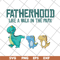 FTD26052104-Fatherhood like a walk in the park svg, png, dxf, eps digital file FTD26052104.jpg