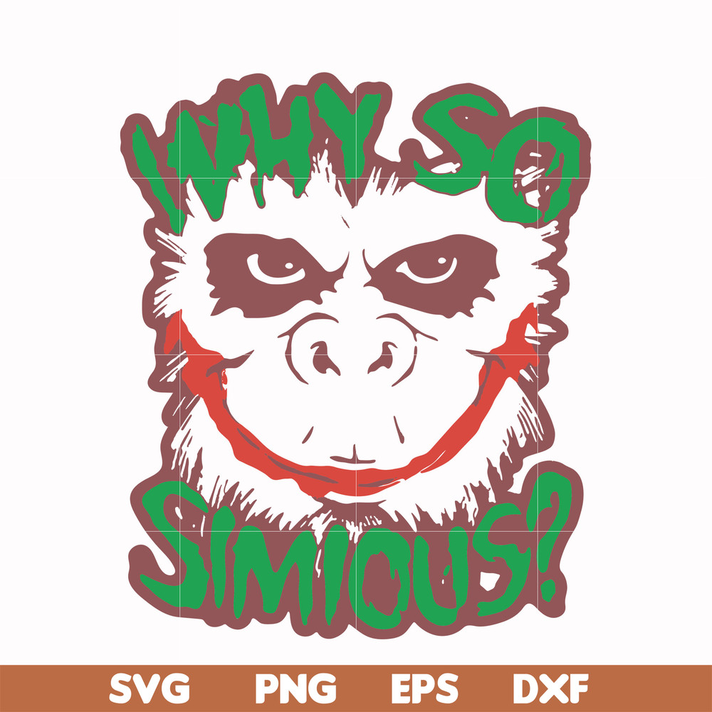 HLW0021-Why so simious svg, png, dxf, eps digital file HLW0021.jpg