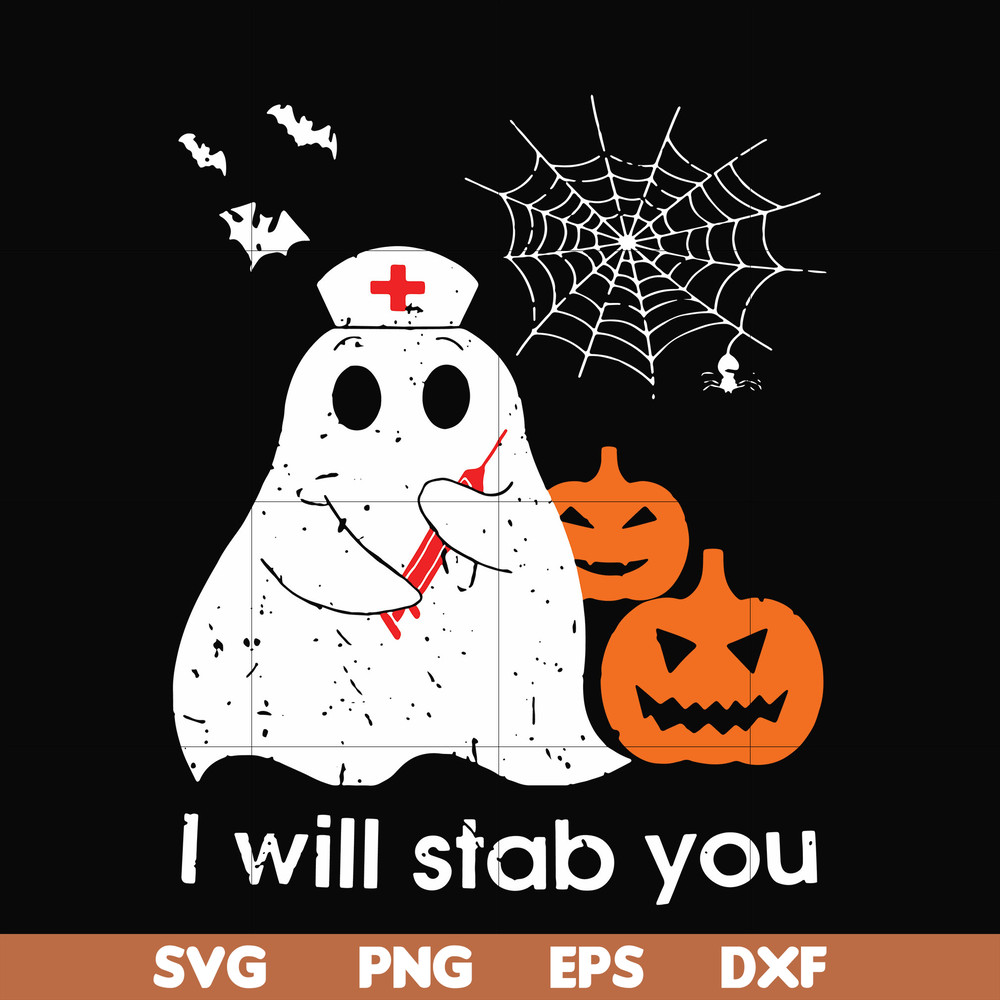 HLW0102-I will stab you svg, png, dxf, eps, digital file HLW0102.jpg