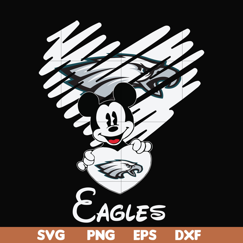 NNFL0041-Eagles heart svg, png, dxf, eps digital file NNFL0041.jpg