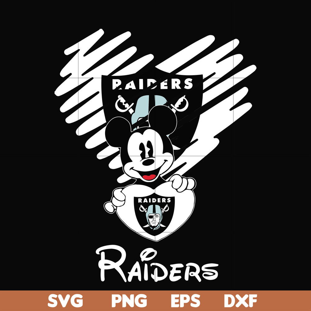 NNFL0048-Raiders heart svg, png, dxf, eps digital file NNFL0048.jpg