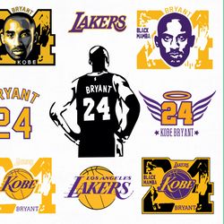 kobe bryant svg, png, dxf, eps, ai, lakers svg, bryan svg, bryan cut files, kobe bryan rip, nba svg, mamba svg