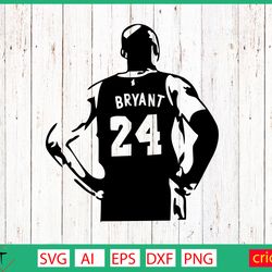 kobe bryant svg, png, dxf, eps, ai, lakers svg, bryant svg, bryant cut files, kobe bryant rip, nba svg,