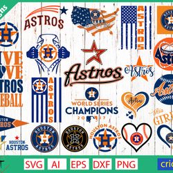 houston astros svg, png, dxf, eps, ai, houston astros cut files, houston astros logo, mlb svg, houston astros