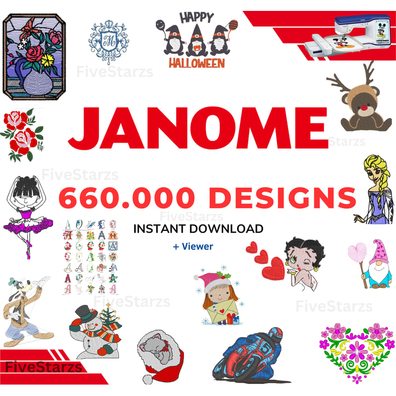 Machine Embroidery Collections Massive Machine Embroidery Designs Collection 660,000 Files | Inspire ...