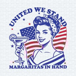 united we stand margarita in hand svg