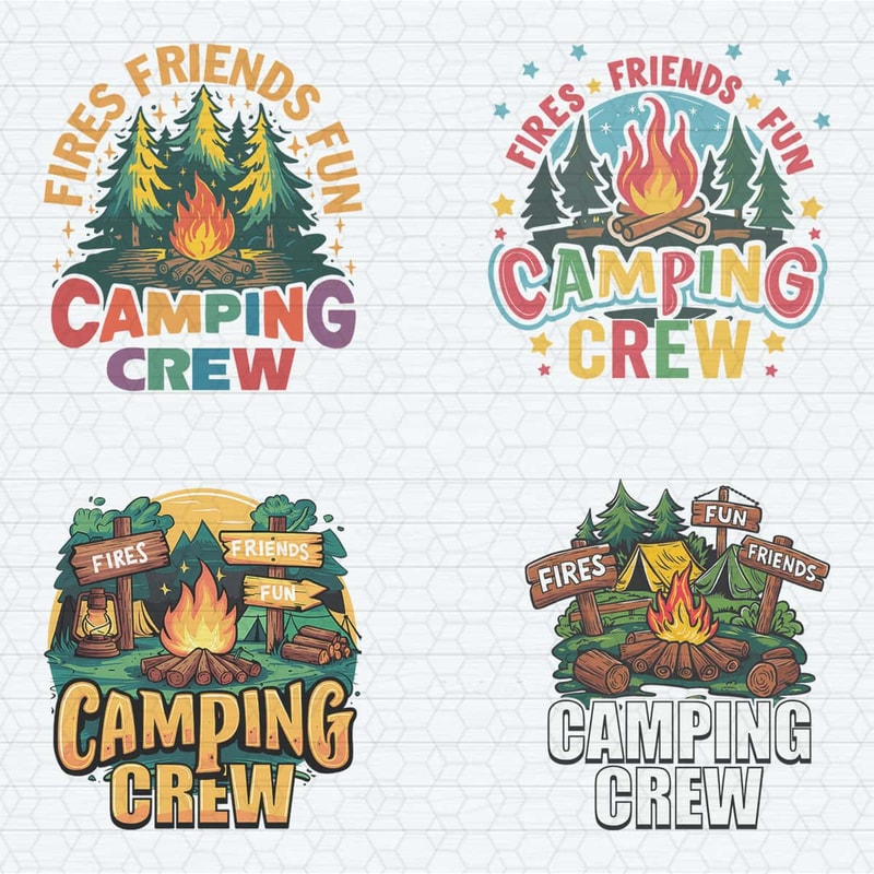 Fires Friends Fun Camping Crew SVG Bundle.jpg