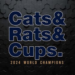 cats and rats and cups 2024 world champions svg
